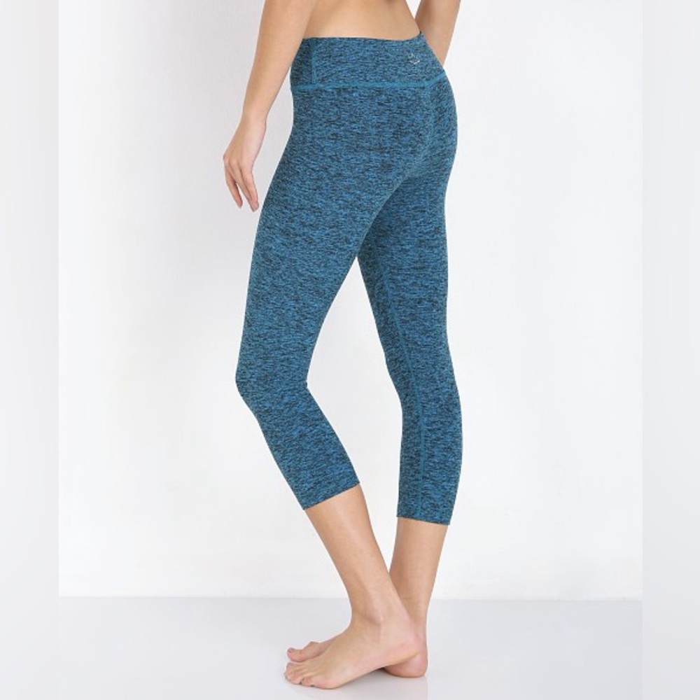 Beyond Yoga Navy and Teal Women’s Leggings